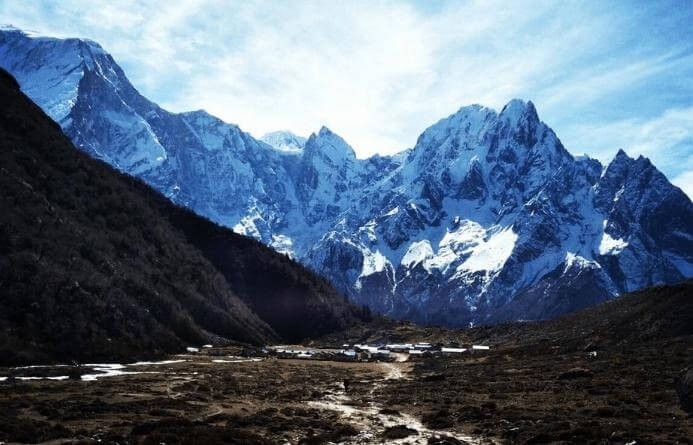 View of Manaslu Region