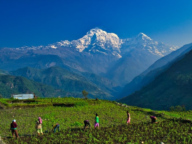 Annapurna Mountain Ranges