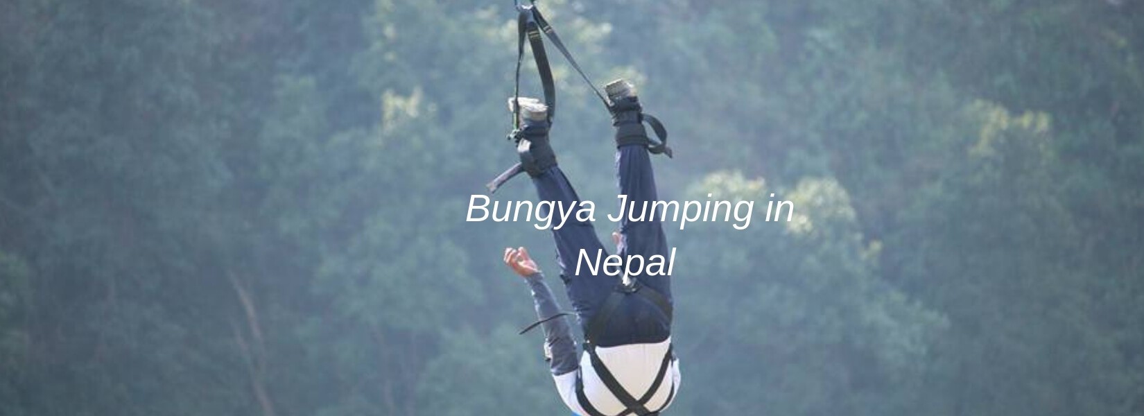 Bunjee Jumping in Nepal