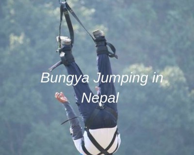 Bunjee Jumping in Nepal